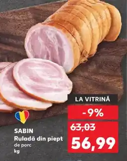 Kaufland SABIN Ruladă din piept de porc Ofertă