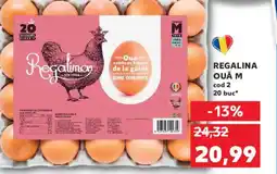 Kaufland Regalina ouă M Ofertă