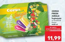 Kaufland CORSO FRESH JUNGLE Îngheţată Ofertă