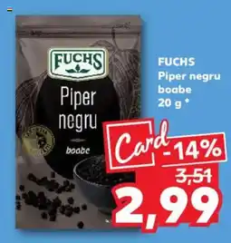 Kaufland FUCHS Piper negru Ofertă