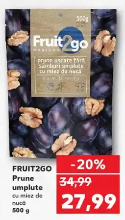 Kaufland FRUIT2GO Prune umplute Ofertă