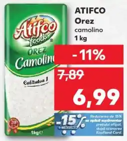 Kaufland ATIFCO Orez camolino Ofertă