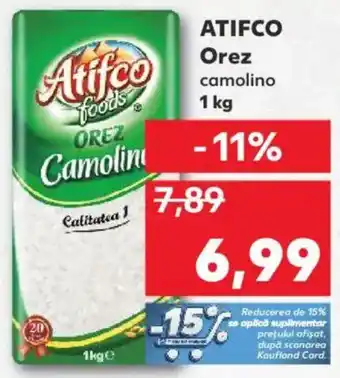 Kaufland ATIFCO Orez camolino Ofertă