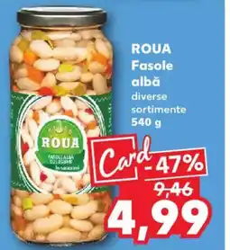 Kaufland ROUA Fasole albă Ofertă