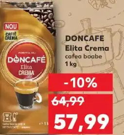 Kaufland DONCAFE Elita Crema cafea boabe Ofertă