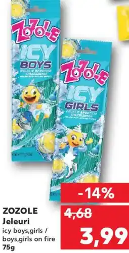 Kaufland ZOZOLE Jeleuri Ofertă