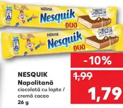 Kaufland NESQUIK Napolitană Ofertă