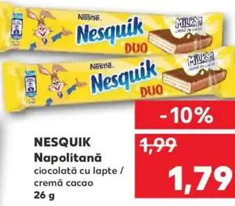 Kaufland NESQUIK Napolitană Ofertă
