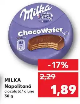 Kaufland MILKA Napolitană Ofertă
