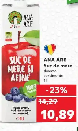 Kaufland ANA ARE Suc de mere Ofertă