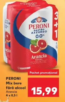 Kaufland PERONI Mix bere fără alcool Arancia Ofertă