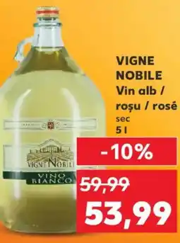 Kaufland VIGNE NOBILE Vin alb / roşu / rosé sec Ofertă
