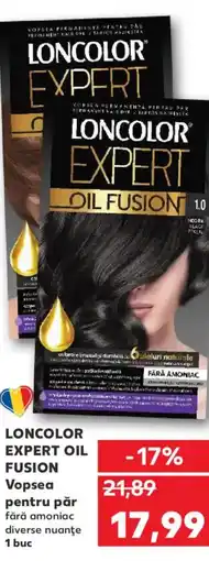 Kaufland LONCOLOR EXPERT OIL FUSION Vopsea pentru păr Ofertă