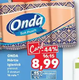 Kaufland ONDA Hârtie igienică Ofertă