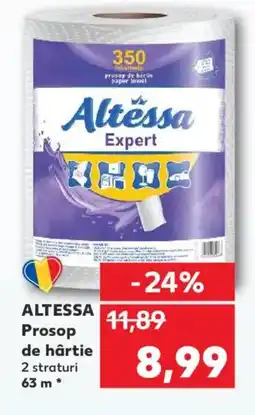 Kaufland ALTESSA Prosop de hârtie Ofertă