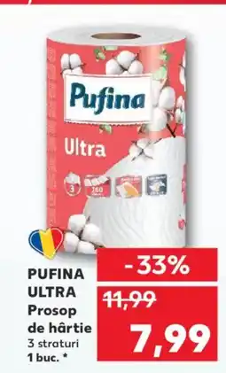 Kaufland PUFINA ULTRA Prosop de hârtie Ofertă