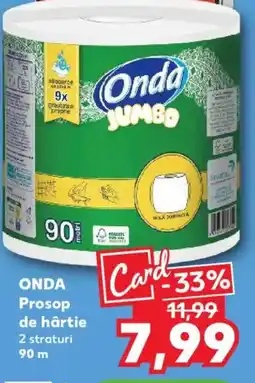 Kaufland ONDA Prosop de hârtie Ofertă