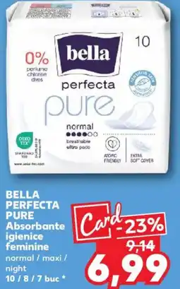 Kaufland BELLA PERFECTA PURE Absorbante igienice feminine Ofertă