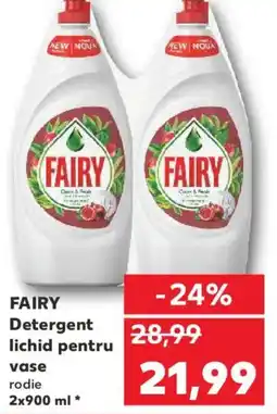 Kaufland FAIRY Detergent lichid pentru vase Ofertă