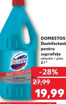 Kaufland DOMESTOS Dezinfectant pentru suprafeţe Ofertă