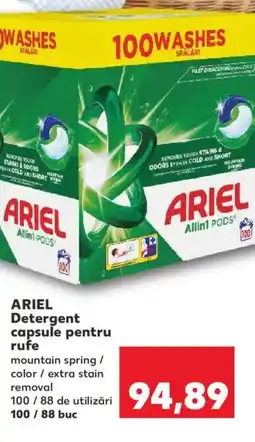 Kaufland ARIEL Detergent capsule pentru rufe Ofertă