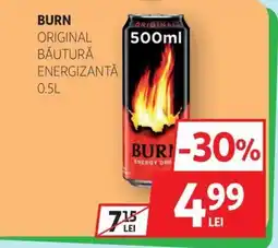 Auchan BURN Original băutură energizantă Ofertă