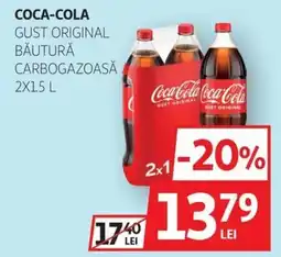 Auchan COCA-COLA Gust original băutură carbogazoasă Ofertă