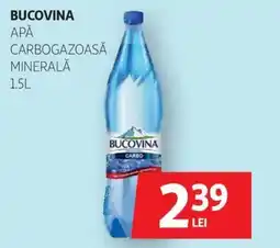 Auchan BUCOVINA Apă carbogazoasă minerală Ofertă