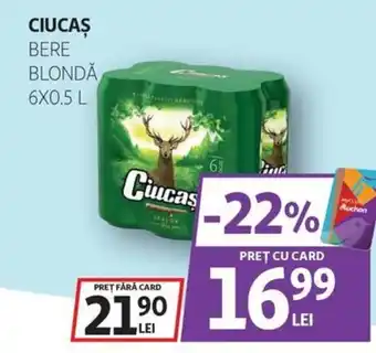 Auchan CIUCAȘ Bere blondă Ofertă