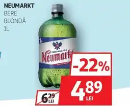 Auchan NEUMARKT Bere blondă Ofertă