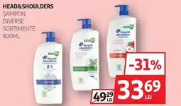 Auchan HEAD&SHOULDERS Şampon Ofertă
