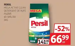Auchan PERSIL Mega active clean detergent de rufe pudră Ofertă