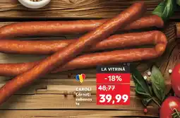 Kaufland CAROLI Cârnaţi cabanos Ofertă