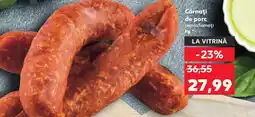 Kaufland Cârnaţi de porc semiafumaţi Ofertă
