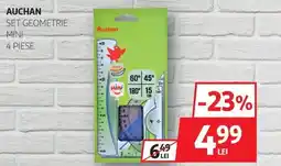 Auchan Auchan set geometrie mini Ofertă