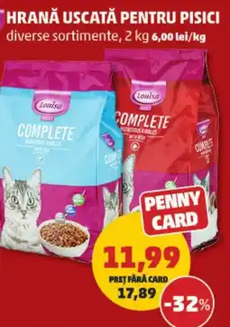 Penny Hrană uscată pentru pisici Ofertă