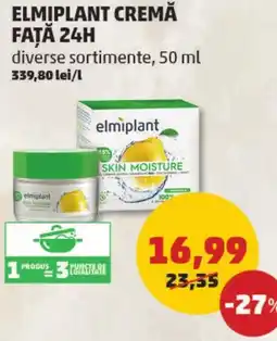 Penny Elmiplant cremă fată 24h Ofertă