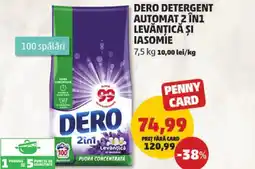 Penny Dero detergent automat 2 în1 levantică şi iasomie Ofertă