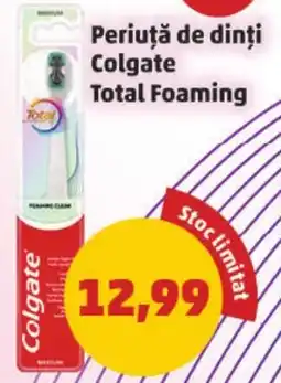 Penny Periuţă de dinți Colgate Total Foaming Ofertă