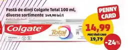 Penny Pastă de dinți Colgate Total Ofertă