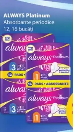 Penny ALWAYS Platinum Absorbante periodice Ofertă