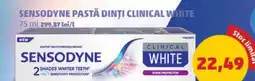 Penny Sensodyne pastă dinți clinical white Ofertă