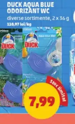 Penny Duck aqua blue odorizant wc Ofertă