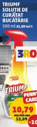 Penny Triumf soluţie de curatat bucătărie Ofertă