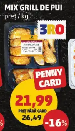 Penny Mix grill de pui Ofertă