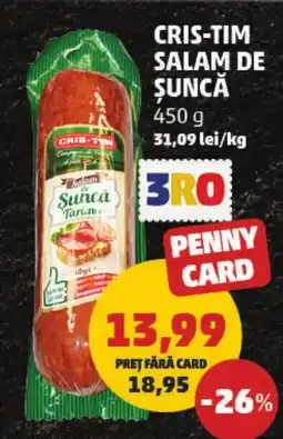 Penny Cris-tim salam de şuncă Ofertă