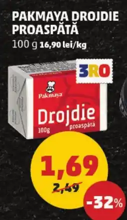 Penny Pakmaya drojdie proaspătă Ofertă