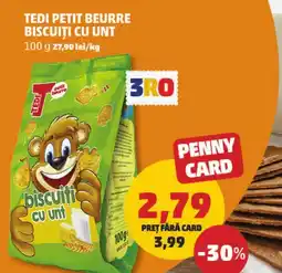 Penny Tedi petit beurre biscuiti cu unt Ofertă
