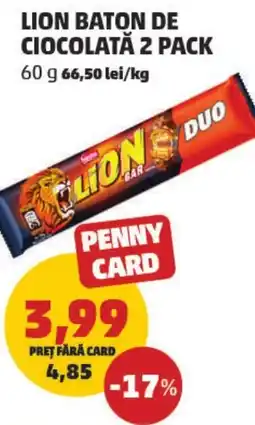 Penny Lion baton de ciocolată Ofertă