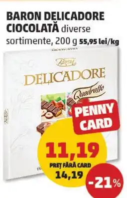 Penny Baron delicadore ciocolată Ofertă